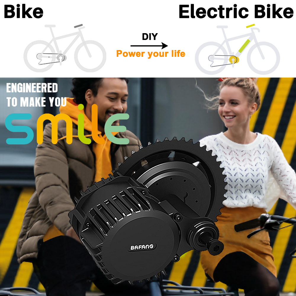 Bafang G320 48V 52V 1000W BBSH - огляд і ціна Bafang Bbs02B 48V 750W Mid Drive Kit
