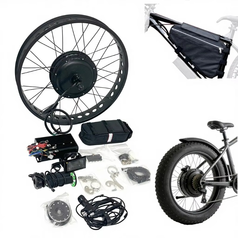 Super Fat Tire Hub Motor Kit 2 - огляд і ціна Fat Tire Ebike Conversion Kit 2000W