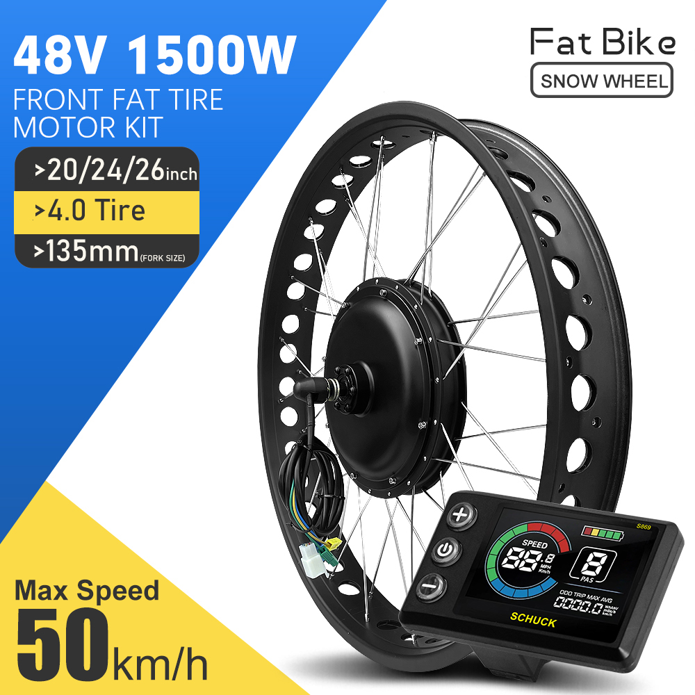 Electric Bicycle Fat Conversio - огляд і ціна 72V 5000W Hub Motor Kit