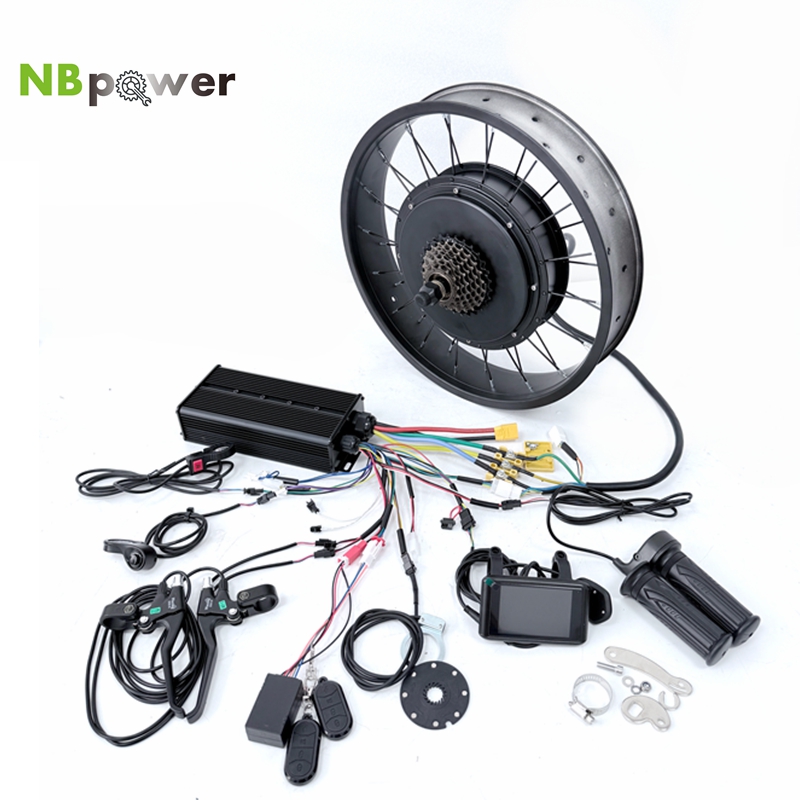 NBpower 72V 5000W 70-90km/h BL - огляд і ціна 72V 5000W Hub Motor Kit