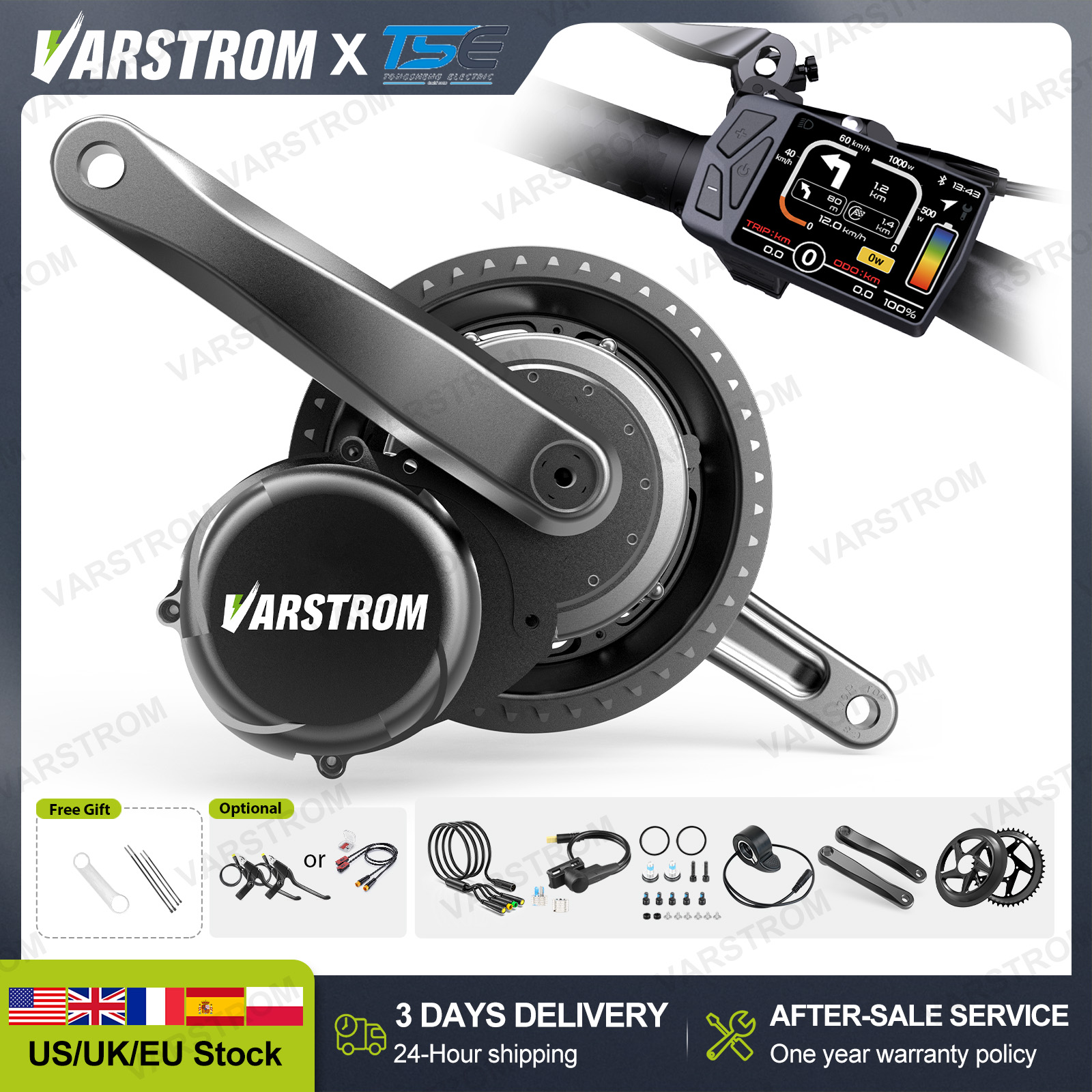 [3Day Delivery] Tongsheng Mid  - огляд і ціна Tongsheng Tsdz2B Mid Drive Motor