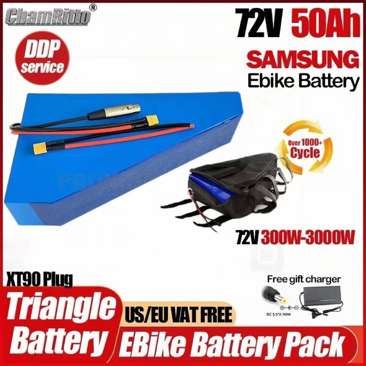 72v 3000w Electric bicycle cha - огляд і ціна Electric Bicycle Battery 72V 30Ah