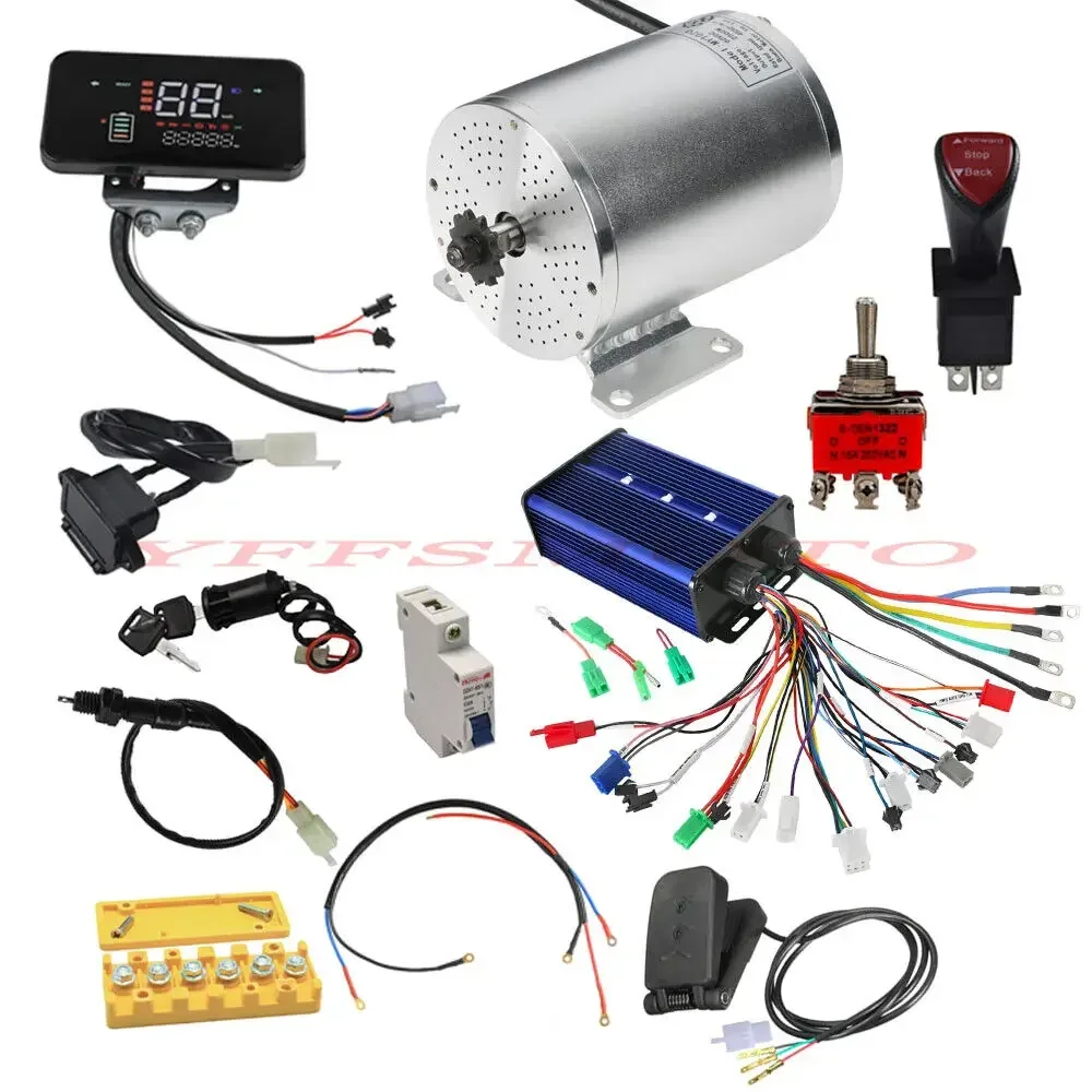 72V 3000W Brushless Motor MY10 - огляд і ціна Ebike Conversion Kit 72V 3000W