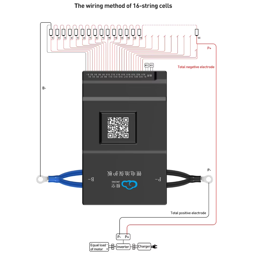 JK BMS Active Balance 150A 200 - огляд і ціна Smart Bms 72V 20S 150A Bluetooth