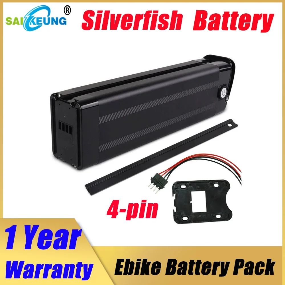 Electric Bike SilverFish 48v 2 - огляд і ціна Ebike Battery 48V 20Ah Hailong