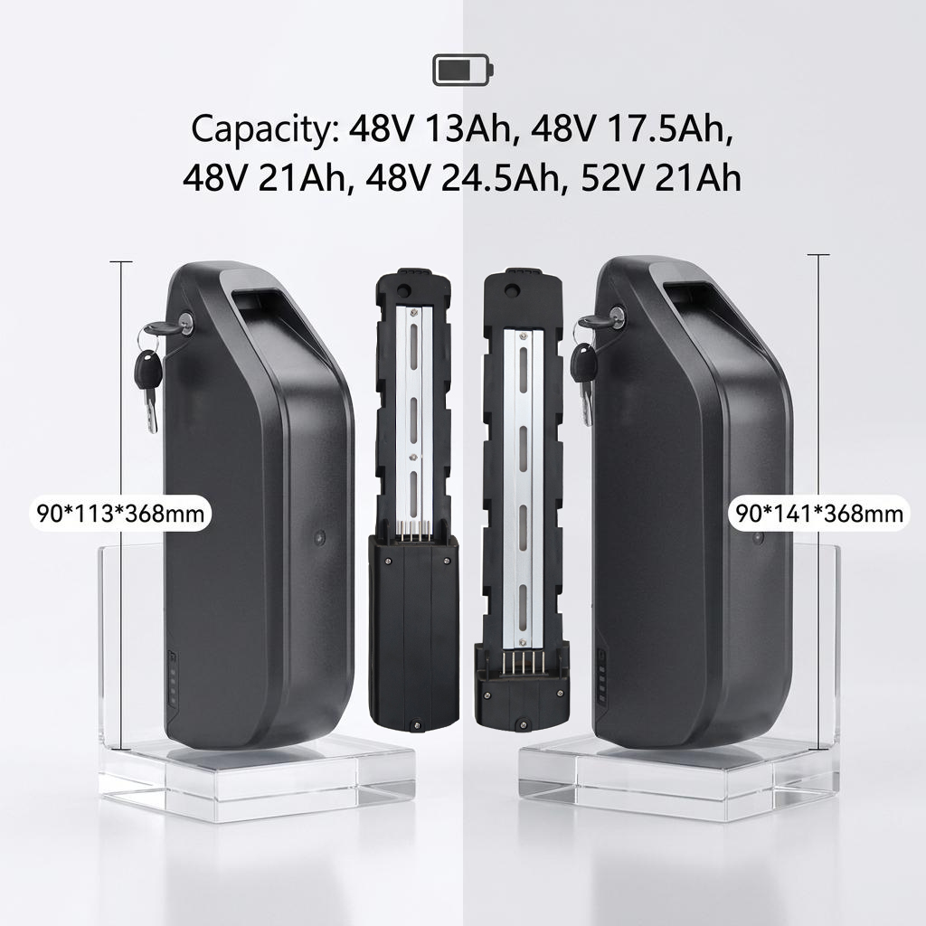 48 Volt Hailong E-Bike Battery - огляд і ціна Ebike Battery 48V 20Ah Hailong