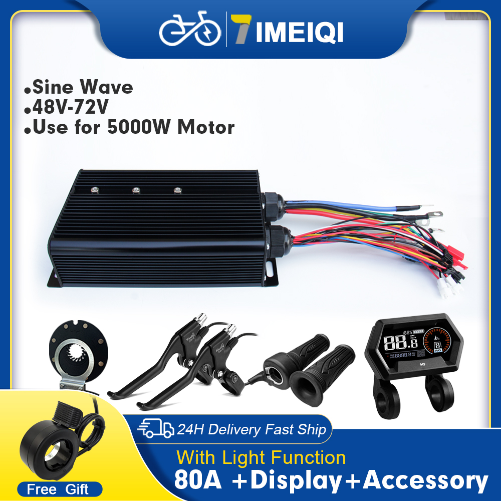 Ebike Sine Wave Controller 48V - огляд і ціна Sine Wave Controller 48V 72V 80A
