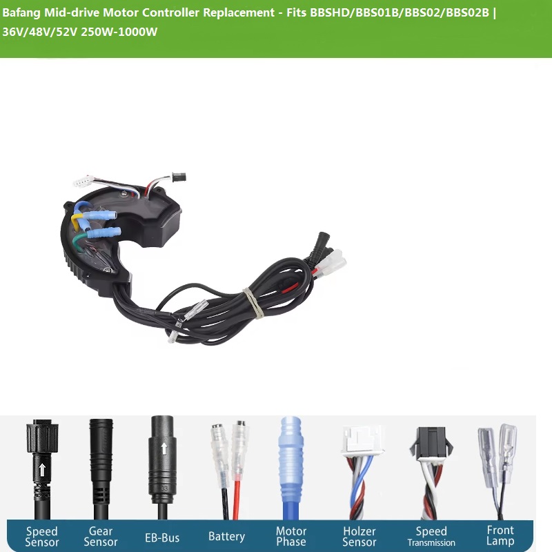 Bafang Mid-drive Motor Control - огляд і ціна Mid Drive Motor Kit 52V 1000W