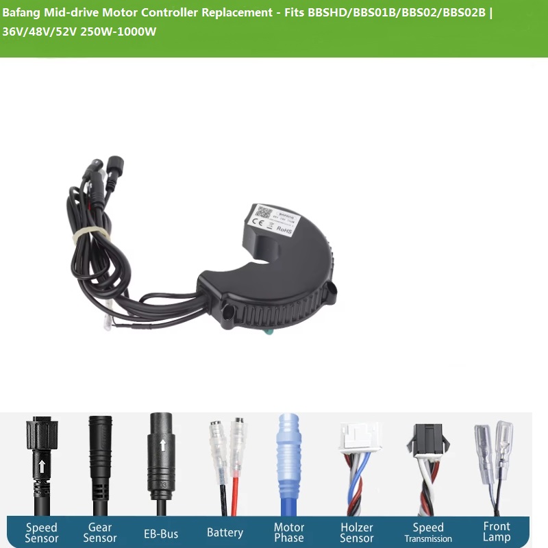Bafang Mid-drive Motor Control - огляд і ціна Mid Drive Motor Kit 52V 1000W