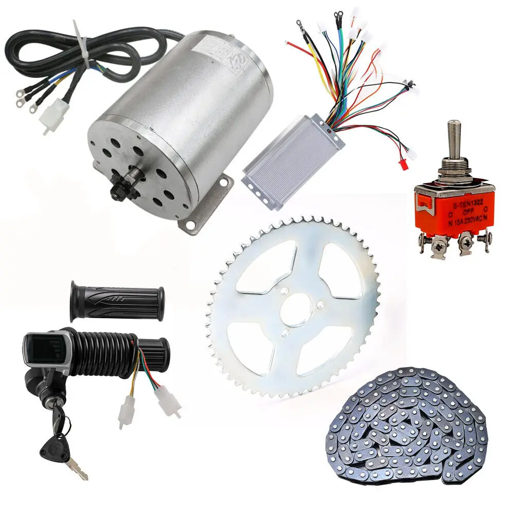 48V 1800W/72V 3000W Electric B - огляд і ціна Ebike Conversion Kit 72V 3000W