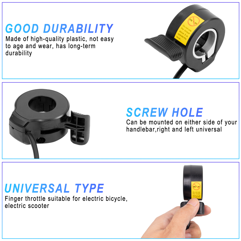 130X Ebike Thumb Throttle for  - огляд і ціна Bafang Bbshd 1000W Conversion Kit