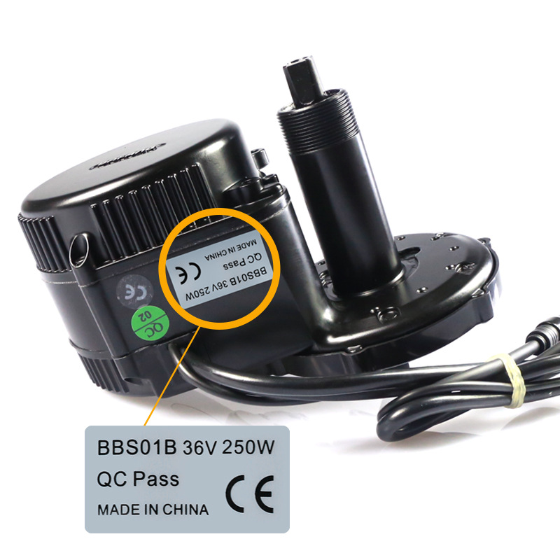 6pcs 36V 250W 48V 750W Sticker - огляд і ціна Bafang Bbs02B 48V 750W Mid Drive Kit
