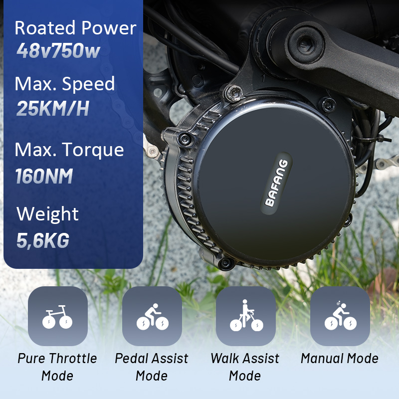 Bafang M325 M215 Mid Drive Mot - огляд і ціна Bafang Bbs02B 48V 750W Mid Drive Kit