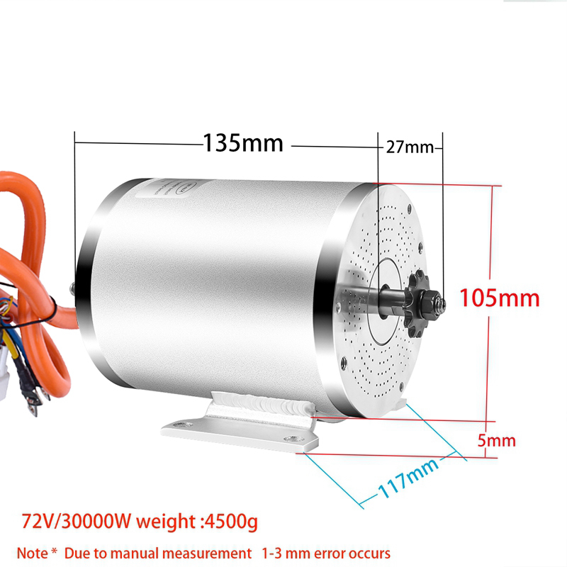 3000W 72V Motor Conversion Kit - огляд і ціна Ebike Conversion Kit 72V 3000W