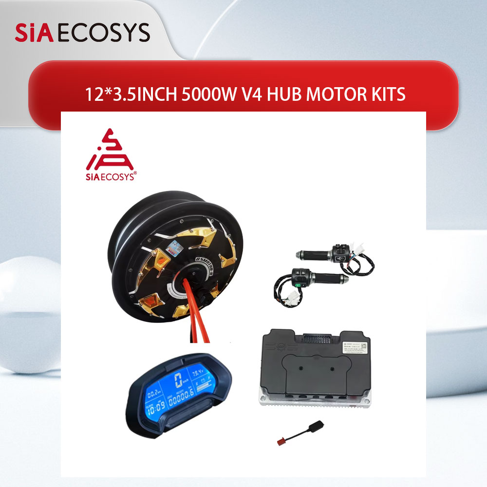 QS Motor 12*3.5inch 5000W V4 7 - огляд і ціна 72V 5000W Hub Motor Kit
