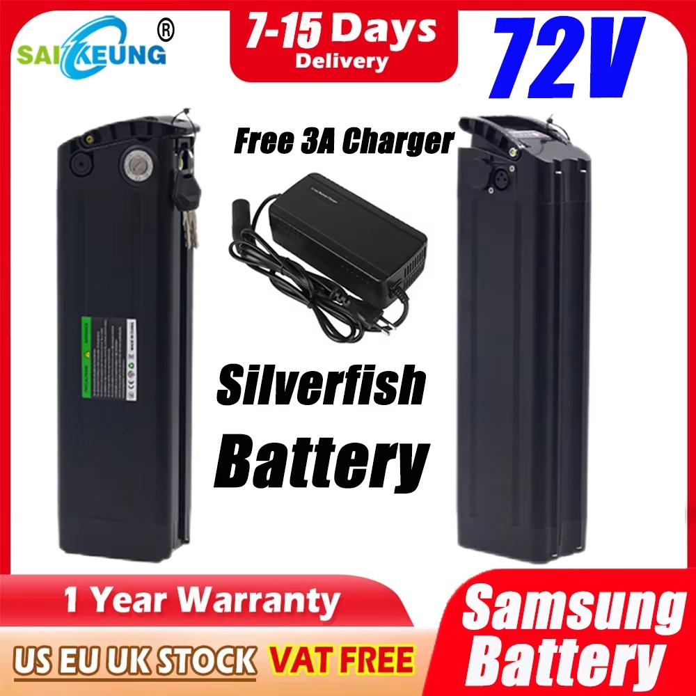 72V SilverFish Akku Accu Titan - огляд і ціна Electric Bicycle Battery 72V 30Ah