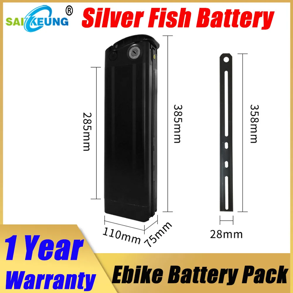 72V SilverFish Akku Accu Titan - огляд і ціна Electric Bicycle Battery 72V 30Ah