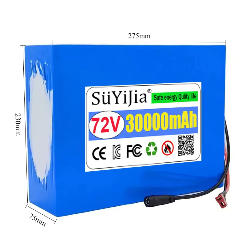 72V 30Ah 21700 20S6P Lithium B - огляд і ціна Electric Bicycle Battery 72V 30Ah