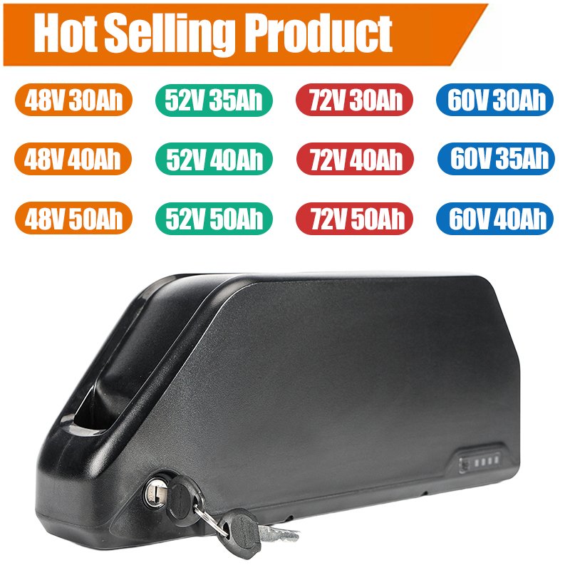 36V 48V 52V 60V 72V 2000W cham - огляд і ціна Electric Bicycle Battery 72V 30Ah