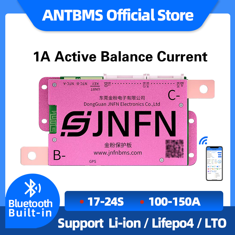 ANT BMS 1A Active Balance Lith - огляд і ціна Smart Bms 72V 20S 150A Bluetooth